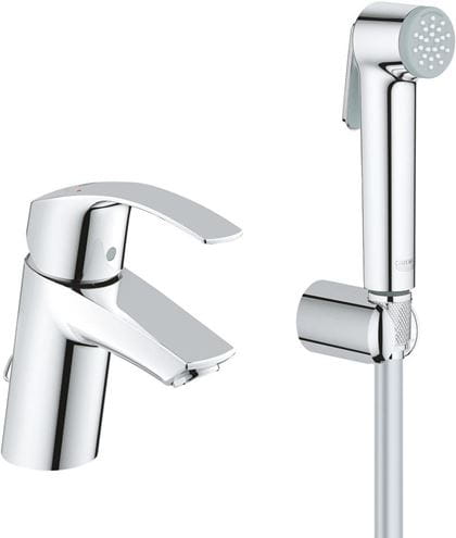 GROHE EUROSMART umývadlová stojanková batéria, s bidetovou sprškou, chróm 23124002 Obrázek - Hlavní obrázek