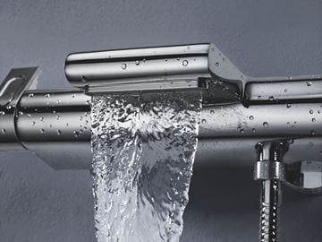 GROHE GROHTHERM 2000 vaňová nástenná termostatická batéria, s prepínačom, chróm 34464001 Obrázek - fotka