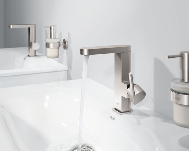 GROHE PLUS umývadlová stojanková batéria, s odtokovou súpravou, chróm 23872003 Obrázek - fotka