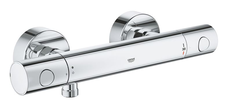 GROHE GROHTHERM 800 COSMOPOLITAN sprchová nástenná termostatická batéria, Water Saving, chróm 34765000 Obrázek - Hlavní obrázek