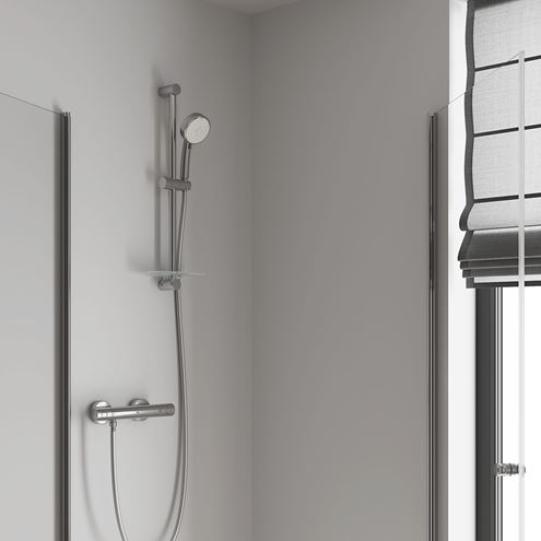 GROHE GROHTHERM 800 COSMOPOLITAN sprchová nástenná termostatická batéria, Water Saving, chróm 34765000 Obrázek - fotka