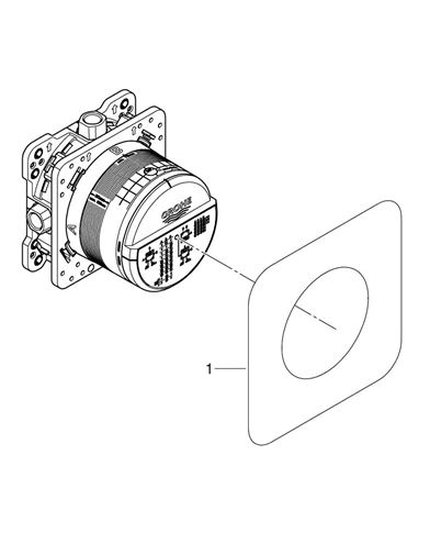 GROHE RAPIDO SMARTBOX podomietkové teleso DN15 35604000 Obrázek - fotka