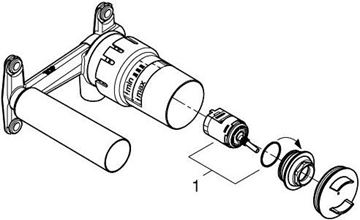 GROHE podomietkové teleso DN15 23429000 Obrázek - fotka