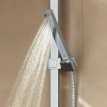 GROHE EUPHORIA CUBE STICK sprchová súprava 3-dielna, ručná sprcha 216 mm, tyč, hadica, chróm 27700000 Obrázek - fotka