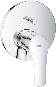GROHE EUROSMART vaňová podomietková batéria, s prepínačom, chróm