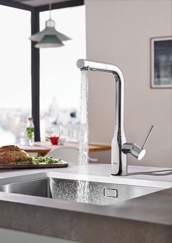 GROHE ESSENCE NEW drezová batéria, s vyťahovacou sprškou, chróm 30270000 Obrázek - fotka