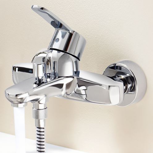 GROHE EUROSTYLE COSMOPOLITAN vaňová nástenná batéria, s prepínačom, chróm 33591002 Obrázek - fotka
