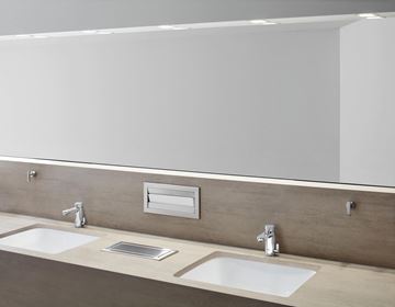 GROHE EUROSMART COSMOPOLITAN T umývadlová stojanková batéria, s reguláciou teploty, samouzatváracia, chróm 36317000 Obrázek - fotka