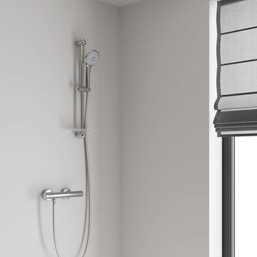 GROHE EUPHORIA sprchová tyč 620 mm s držiakom ručnej sprchy, chróm 27499000 Obrázek - fotka
