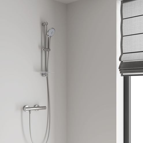 GROHE EUPHORIA sprchová tyč 620 mm s držiakom ručnej sprchy, chróm 27499000 Obrázek - fotka