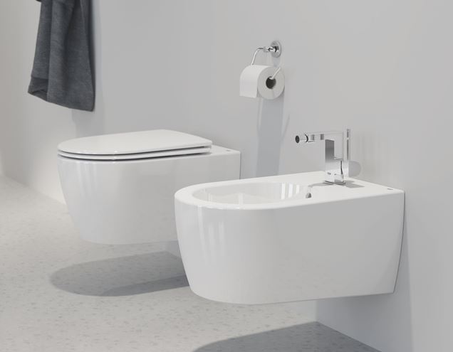 GROHE PLUS bidetová stojanková batéria, s odtokovou súpravou, chróm 33241003 Obrázek - fotka