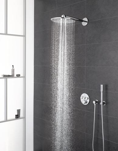 GROHE GROHTHERM SMARTCONTROL sprchový set s podomietkovou termostatickou batériou, horná sprcha, ručná sprcha, hadica, držiak, chróm 34705000 Obrázek - fotka