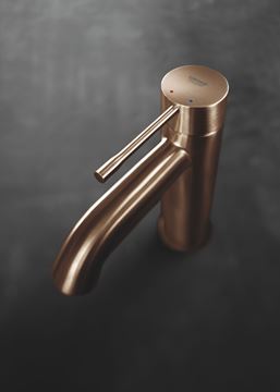 GROHE ESSENCE NEW umývadlová stojanková batéria, s odtokovou súpravou, Water Saving, brúsený warm sunset 23589DL1 Obrázek - fotka