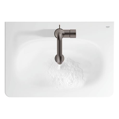 GROHE ESSENCE NEW umývadlová stojanková batéria, s odtokovou súpravou, Water Saving, brúsený hard graphite 32628AL1 Obrázek - fotka