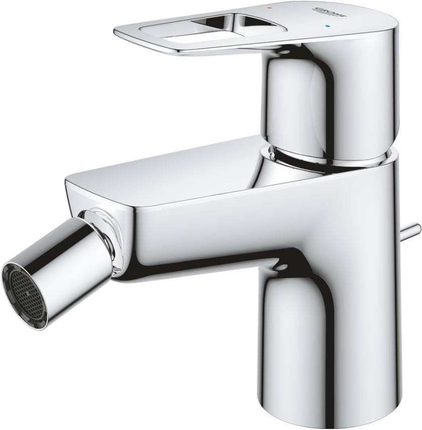 GROHE BAULOOP bidetová stojanková batéria, s odtokovou súpravou, Water Saving, chróm