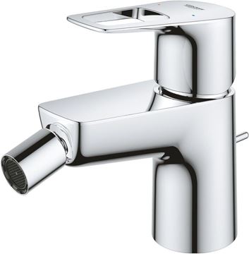 GROHE BAULOOP bidetová stojanková batéria, s odtokovou súpravou, Water Saving, chróm
