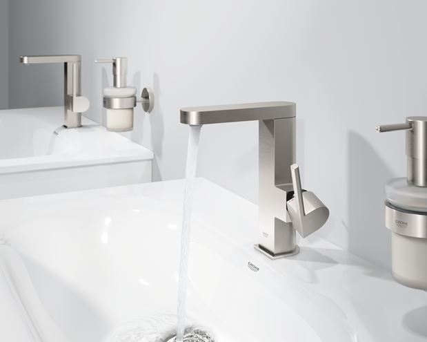 GROHE PLUS umývadlová stojanková batéria, s odtokovou súpravou, chróm 23871003 Obrázek - fotka