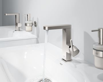GROHE PLUS umývadlová stojanková batéria, s odtokovou súpravou, chróm 23871003 Obrázek - fotka