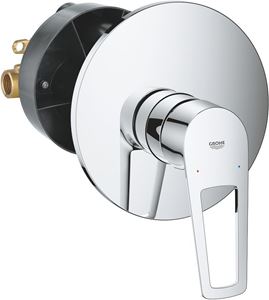 GROHE BAULOOP sprchová batéria 163mm, pod omietku, páková, vrátane podomietkového telesa, chróm