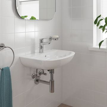 GROHE BAULOOP umývadlová stojanková batéria, s odtokovou súpravou, chróm 23762001 Obrázek - fotka