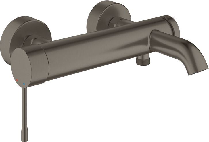 GROHE ESSENCE NEW vaňová nástenná batéria, s prepínačom, brúsený hard graphite 33624AL1 Obrázek - Hlavní obrázek