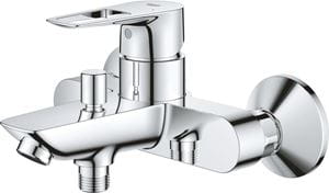 GROHE BAULOOP vaňová nástenná batéria, s prepínačom, chróm