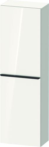 DURAVIT D-NEO nízka skrinka 40x24x132 cm, 1 dvierka, 4 police, pánty vpravo, lesklá biela DE1318R2222 Obrázek - Hlavní obrázek