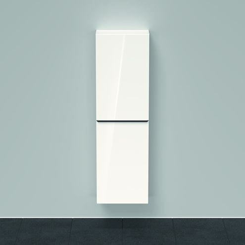 DURAVIT D-NEO nízka skrinka 40x24x132 cm, 1 dvierka, 4 police, pánty vpravo, lesklá biela DE1318R2222 Obrázek - fotka