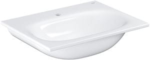 GROHE ESSENCE umývadlo 60 cm, s otvorom pre batériu a prepadom, PureGuard, alpská biela