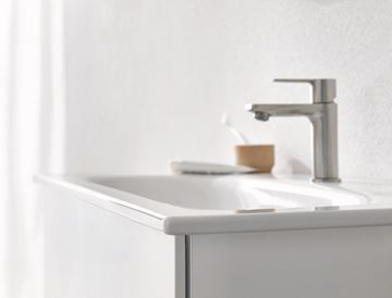 GROHE ESSENCE umývadlo 60 cm, s otvorom pre batériu a prepadom, PureGuard, alpská biela 3956800H Obrázek - fotka