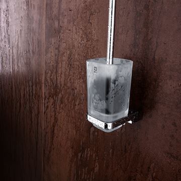 NIMCO MAYA WC kefa, nástenná, sklo, chróm MA 29094CN-26 Obrázek - fotka
