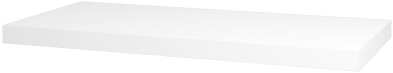 DŘEVOJAS DPU CS II doska pod umývadlo 100x50x4,8 cm, biela vysoký lesk DES_DPU500_1000_L01 Obrázek - Hlavní obrázek