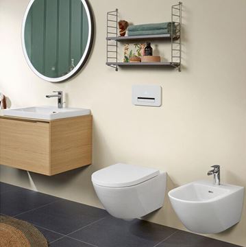 VILLEROY & BOCH SUBWAY 3.0 závesný bidet, alpská biela 44700001 Obrázek - fotka
