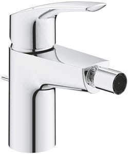 GROHE EUROSMART bidetová stojanková batéria, s odtokovou súpravou, Water Saving, chróm