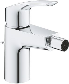 GROHE EUROSMART bidetová stojanková batéria, s odtokovou súpravou, Water Saving, chróm