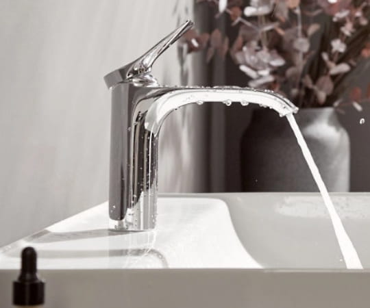 HANSGROHE VIVENIS umývadlová stojanková batéria, EcoSmart, chróm 75022000 Obrázek - fotka