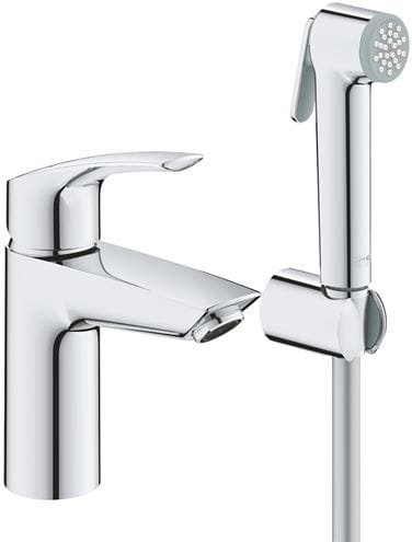 GROHE EUROSMART umývadlová stojanková batéria, s bidetovou sprškou, chróm 23124003 Obrázek - Hlavní obrázek