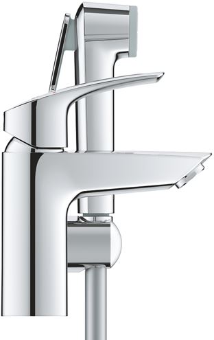 GROHE EUROSMART umývadlová stojanková batéria, s bidetovou sprškou, chróm 23124003 Obrázek - fotka