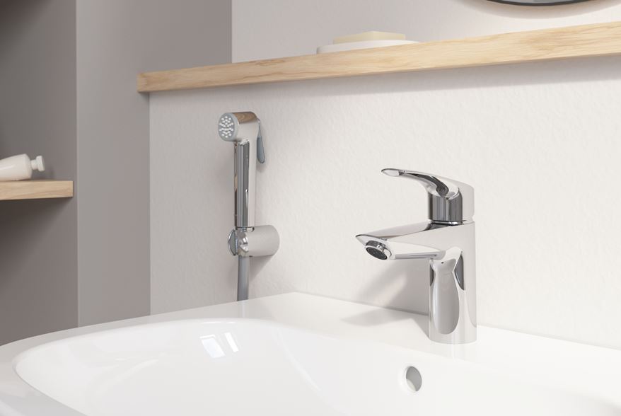Grohe Eurosmart Cosmopolitan Küchenarmatur, Niederdruck, schwenkbar