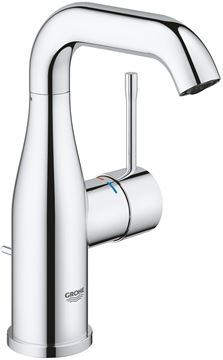 GROHE ESSENCE NEW umývadlová stojanková batéria, s odtokovou súpravou, chróm