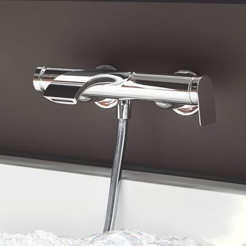 HANSGROHE VIVENIS vaňová nástenná batéria, s prepínačom, chróm 75420000 Obrázek - fotka