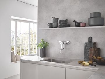 GROHE EUROSMART drezová nástenná batéria, chróm 31509003 Obrázek - fotka