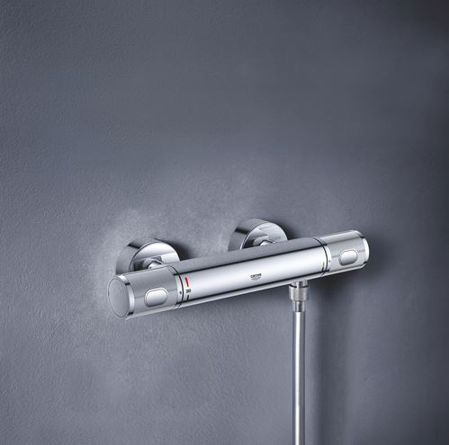 GROHE GROHTHERM 1000 PERFORMANCE sprchová nástenná termostatická batéria, Water Saving, chróm 34827000 Obrázek - fotka
