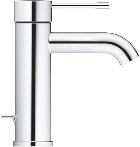 GROHE ESSENCE NEW umývadlová stojanková batéria, s odtokovou súpravou, studený štart, chróm 24180001 Obrázek - fotka