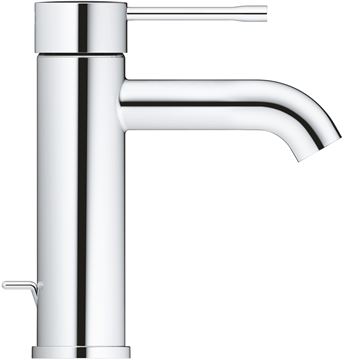 GROHE ESSENCE NEW umývadlová stojanková batéria, s odtokovou súpravou, studený štart, chróm 24180001 Obrázek - fotka