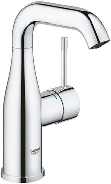 GROHE ESSENCE NEW umývadlová stojanková batéria, s odtokovou súpravou, chróm