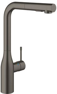 GROHE ESSENCE NEW drezová batéria, s vyťahovacou sprškou, brúsený hard graphite