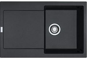 FRANKE MARIS MRG 611 fragranitový drez 780x500 mm, otočný, odkvapkávač, onyx