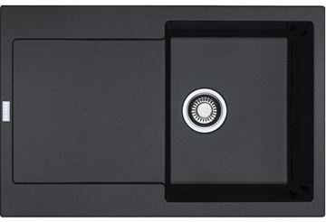 FRANKE MARIS MRG 611 fragranitový drez 780x500 mm, otočný, odkvapkávač, onyx