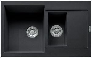 FRANKE MARIS MRG 651-78 fragranitový drez 780x500 mm, otočný, vanička, odkvapkávač, onyx